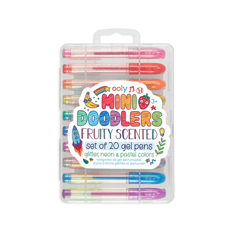 Color Doodlers Fruity Scented Gel Pens by Ooly – Mochi Kids