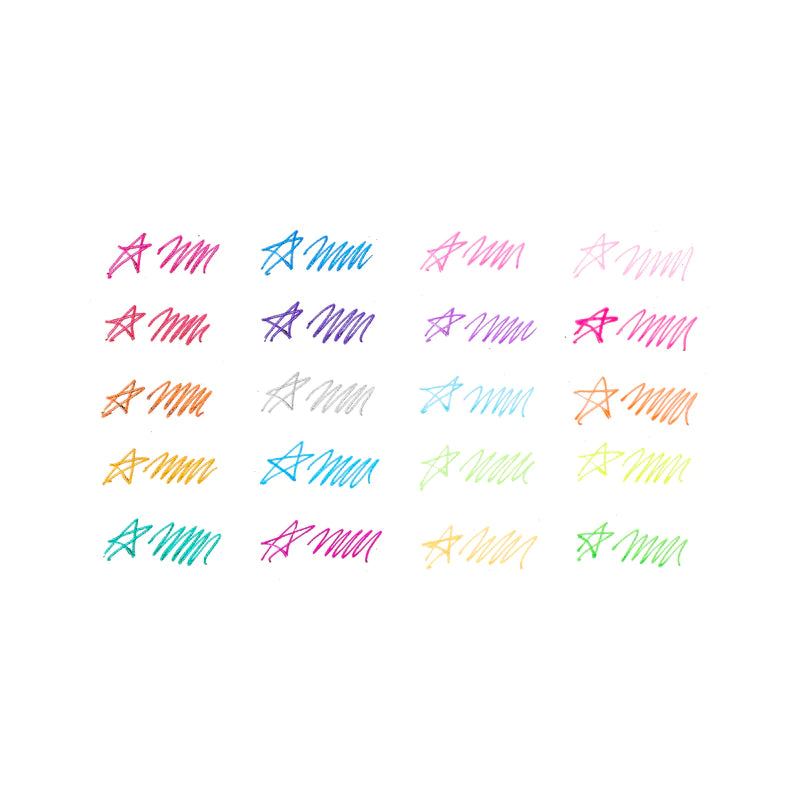 Mini Color Doodlers Fruity Scented Gel Pens by Ooly