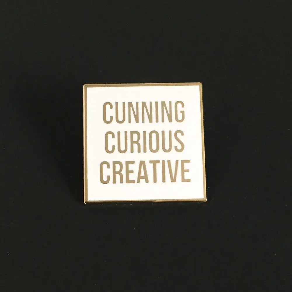 Cunning Curious Creative Pin by City of Industry