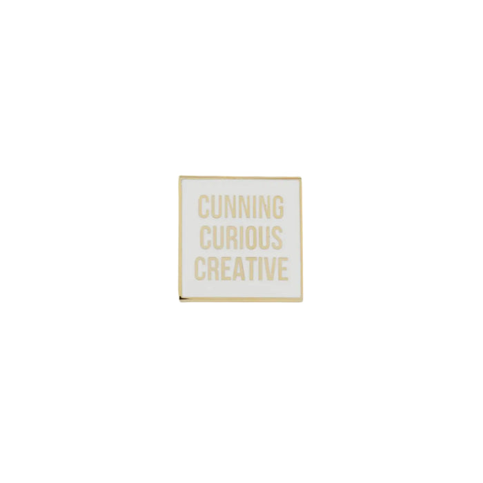 Cunning Curious Creative Pin by City of Industry