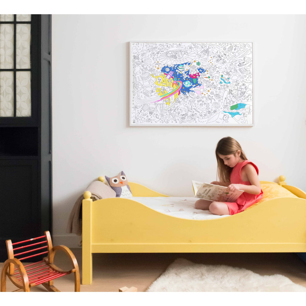 Cosmos Giant Coloring Poster by Omy