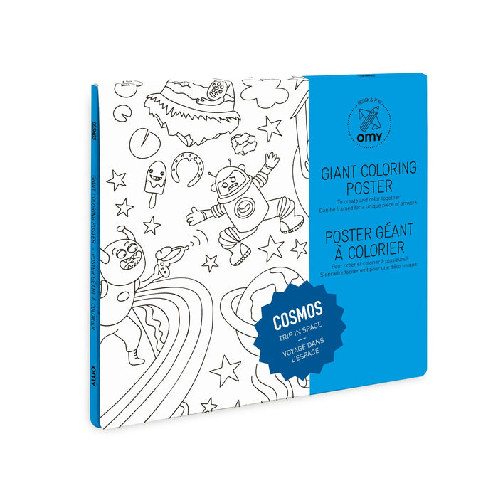Cosmos Giant Coloring Poster by Omy