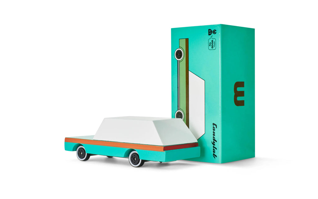 Teal Wagon by Candylab Toys