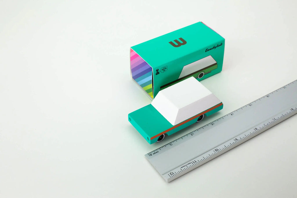 Teal Wagon by Candylab Toys