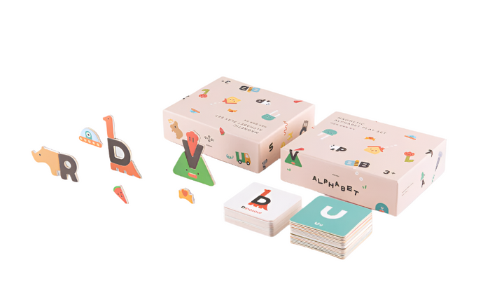Magnetic Alphabet Play Set by Oioiooi