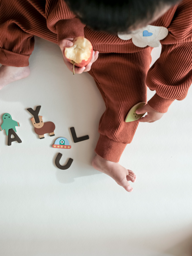 Magnetic Alphabet Play Set by Oioiooi