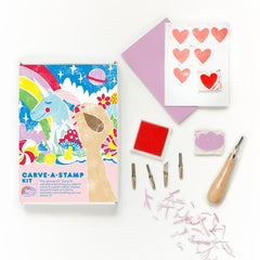 Emoji Rubber Stamp Kit by Yellow Owl Workshop – Mochi Kids