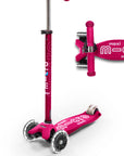 Maxi Deluxe Scooter- LED Wheels (More Colors) by Micro Kickboard