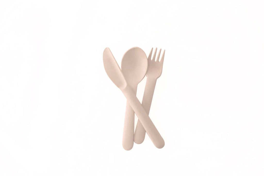 Kids Bamboo Trio Cutlery Set by Ekobo