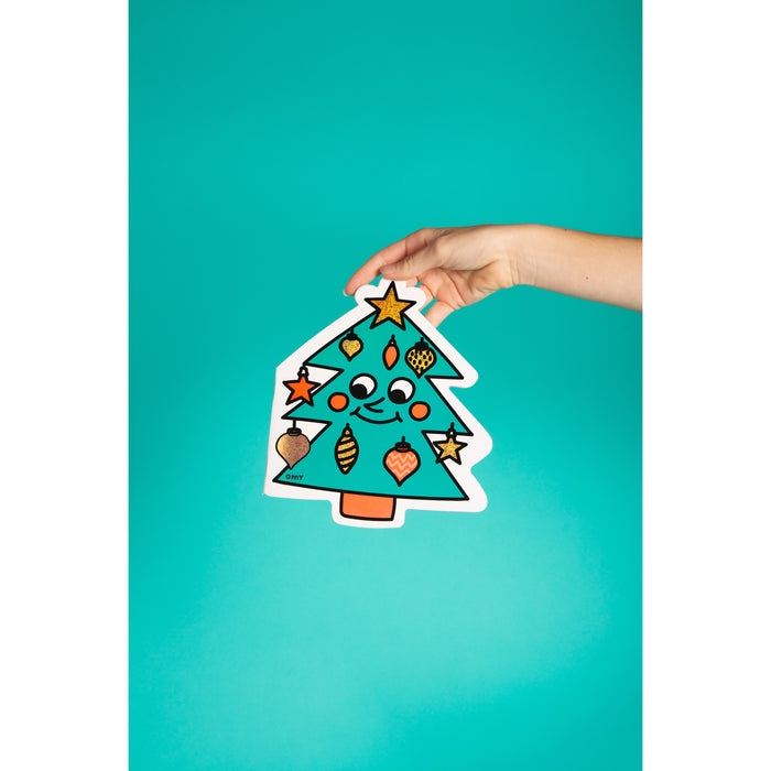 SALE Christmas Tree Coloring Book by Omy