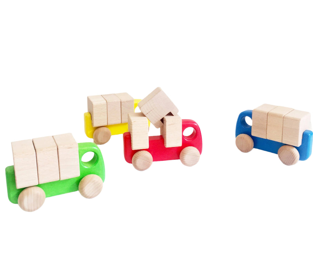 Car with Blocks Assortment by Bajo