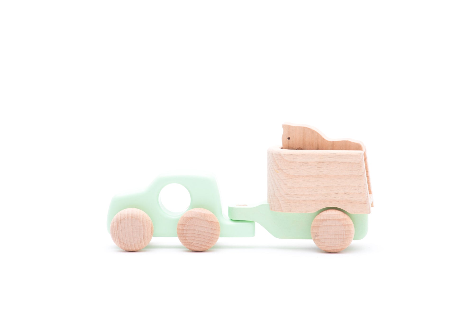 Car with Horse Trailer
