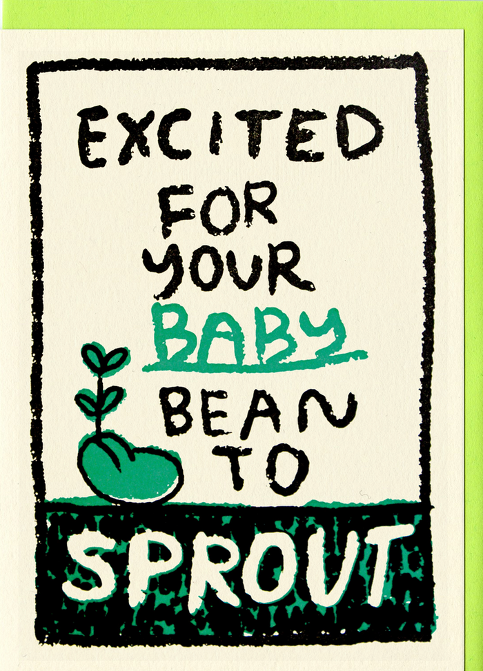 Bean Sprout Card by People I've Loved