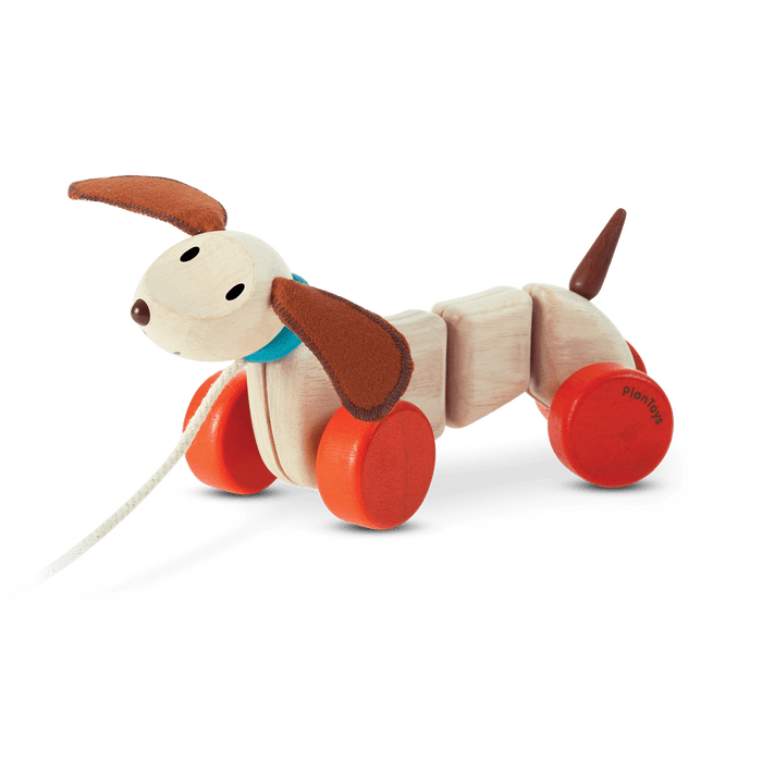 Happy Puppy Pull-Along by Plan Toys