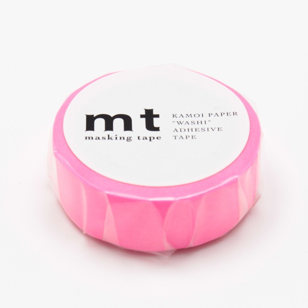 Shocking Pink Washi Tape by MT Kamoi Kakoshi