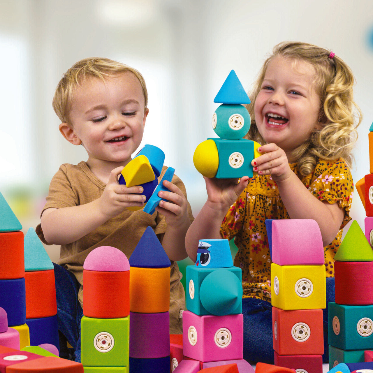 Castle Set Magnetic Foam Blocks