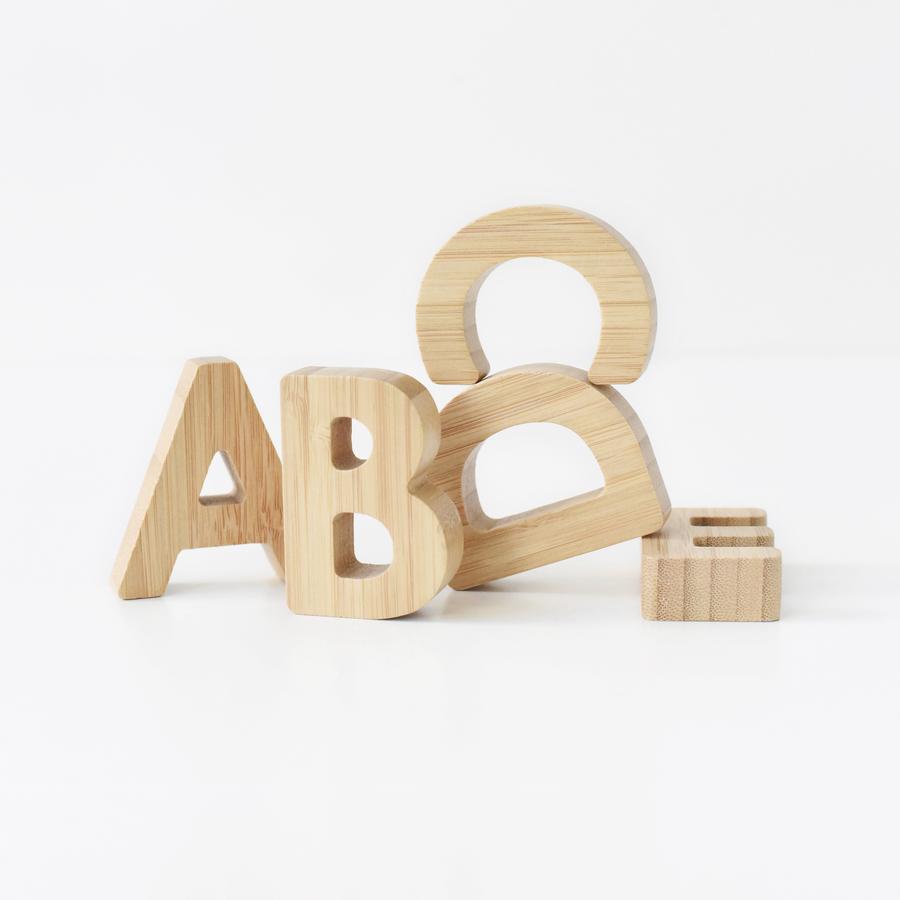 Bamboo Alphpabet by Wee Gallery