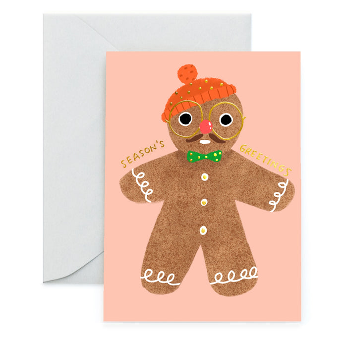 Gingerbread Guy Card by Carolyn Suzuki