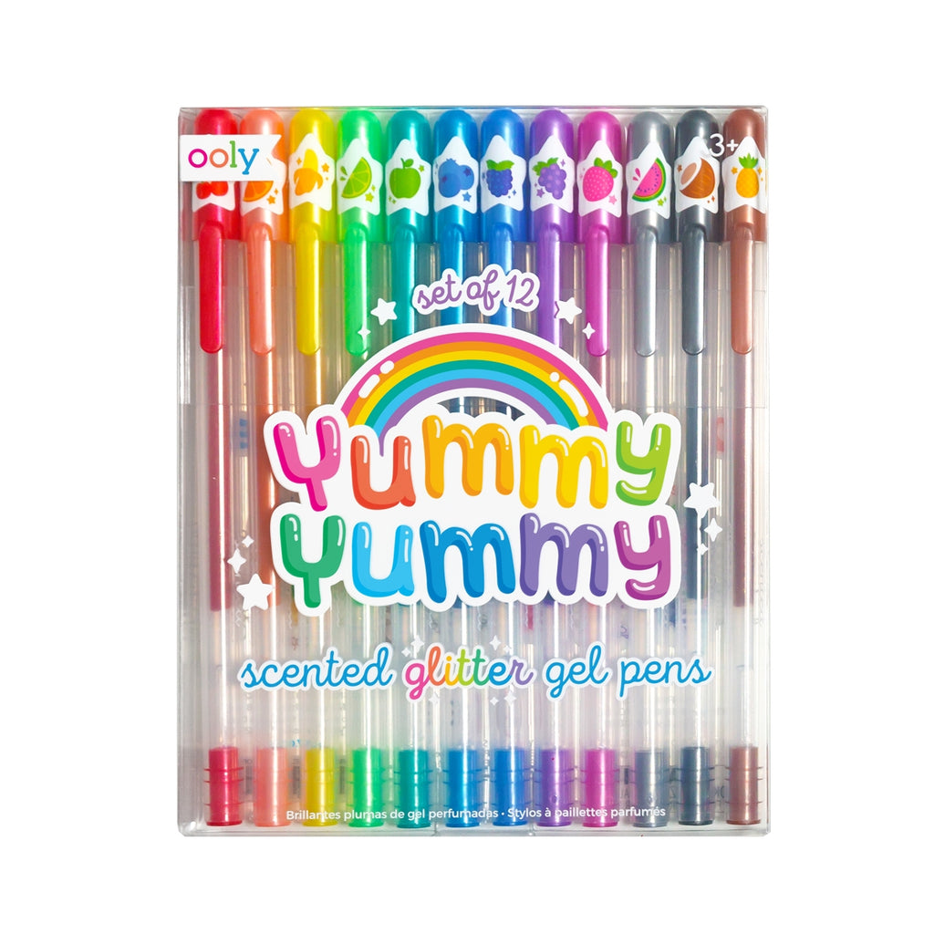 Yummy Yummy Scented Glitter Gel Pens by Ooly – Mochi Kids
