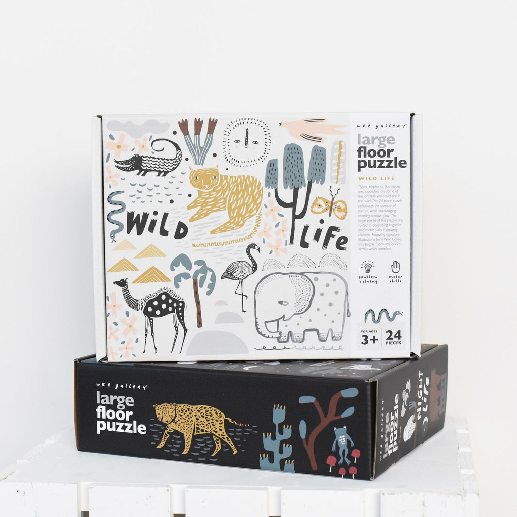 Wild Life Floor Puzzle by Wee Gallery