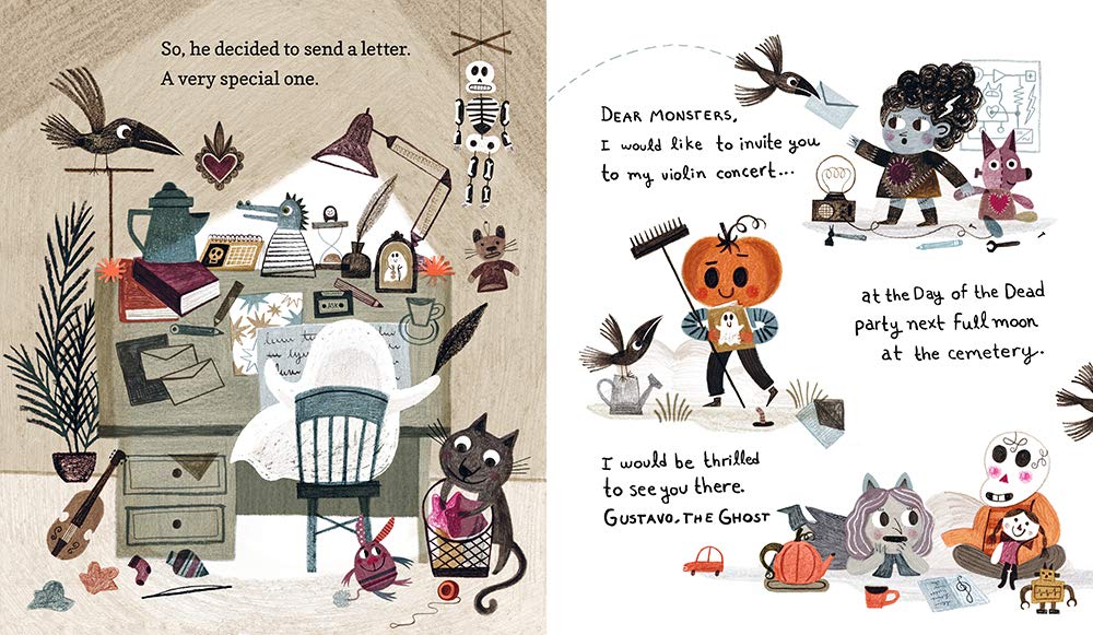 Gustavo, the Shy Ghost Hardcover – Picture Book by Flavia Z. Drago