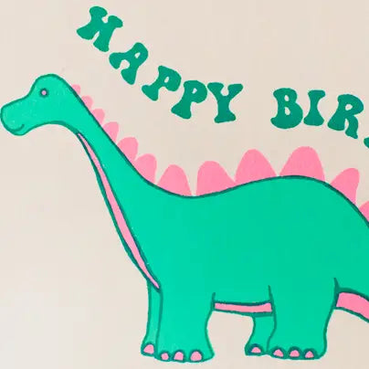 Birthday Dino Card by Alphabet Studios