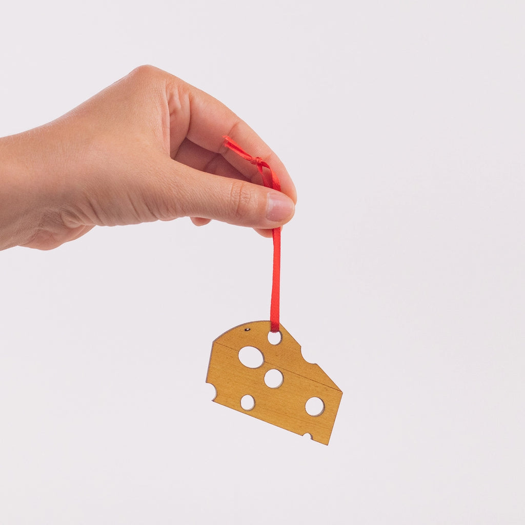 Cheese Ornament by Collin Garrity