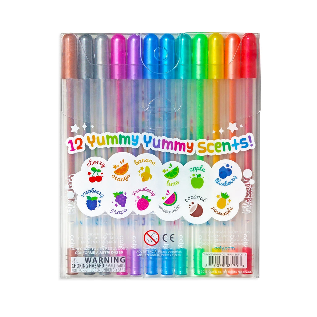 Yummy Yummy Scented Glitter Gel Pens - OOLY