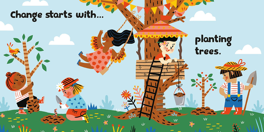 Change Starts With Us Board Book by Sophie Beer