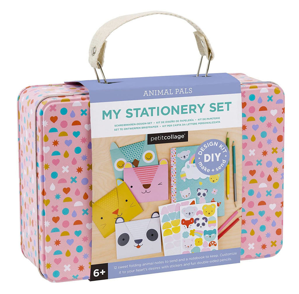 Animal Pals My Stationery Set by Petit Collage