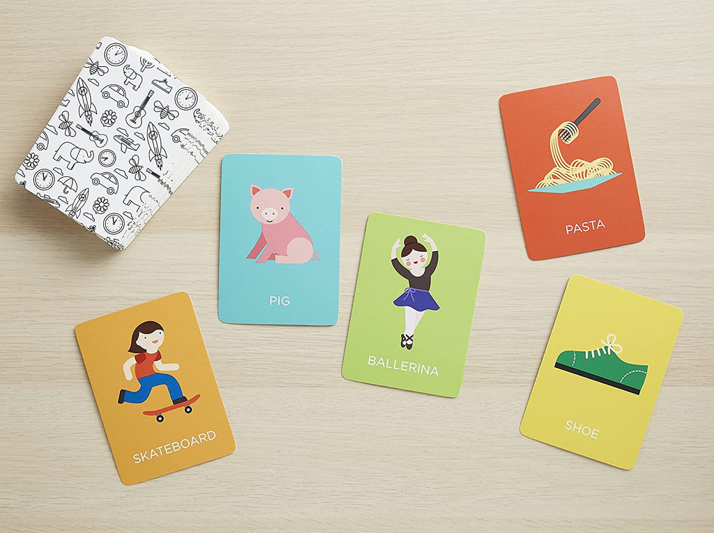 Charades for Kids: 50 Picture Flash Cards by Petit Collage