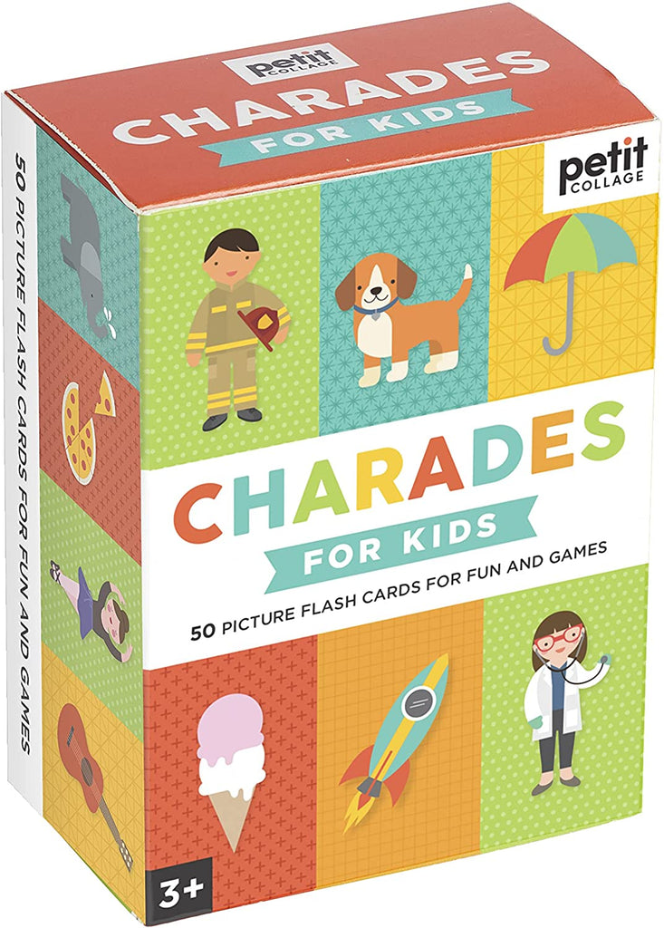 Charades for Kids: 50 Picture Flash Cards by Petit Collage