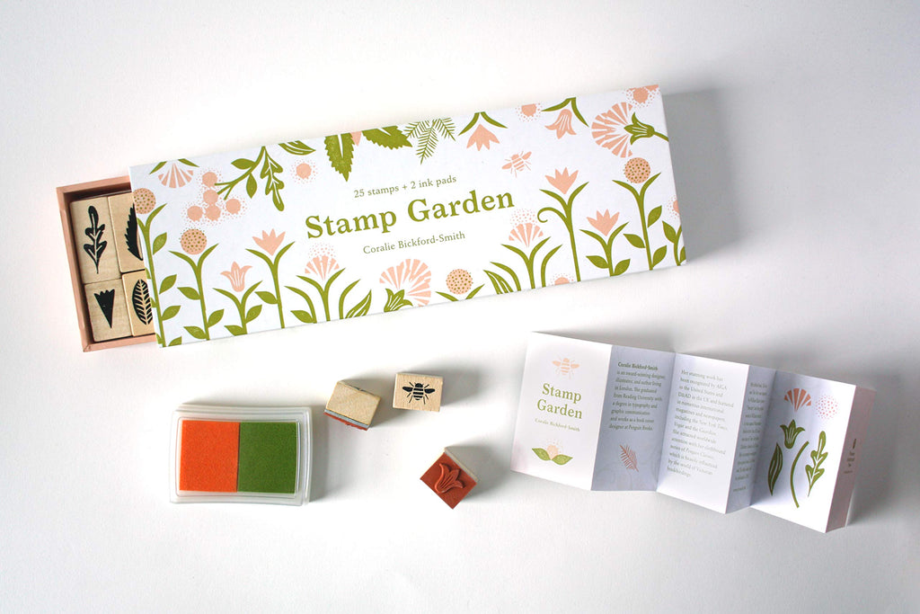 Stamp Garden: 25 stamps, 2 ink colors
