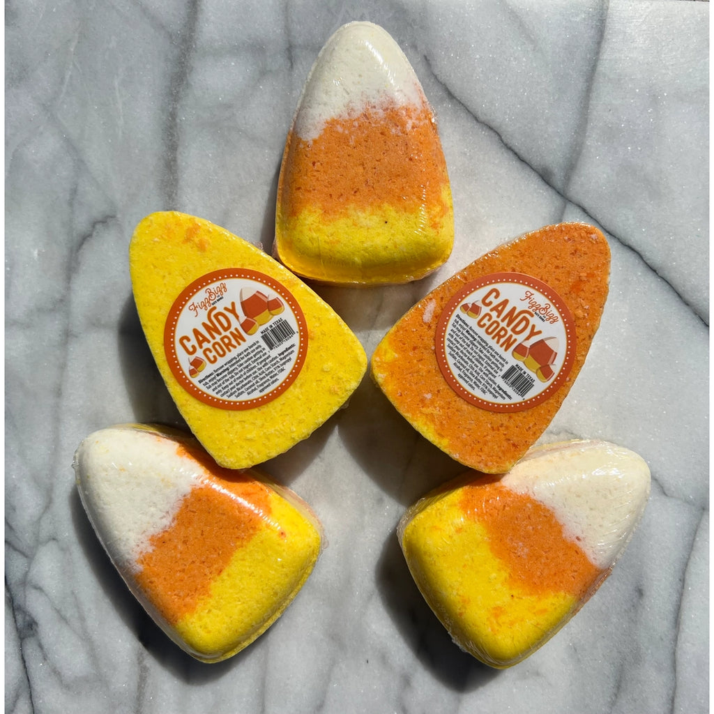 SALE Candy Corn Bath Bomb by Fizz Bizz