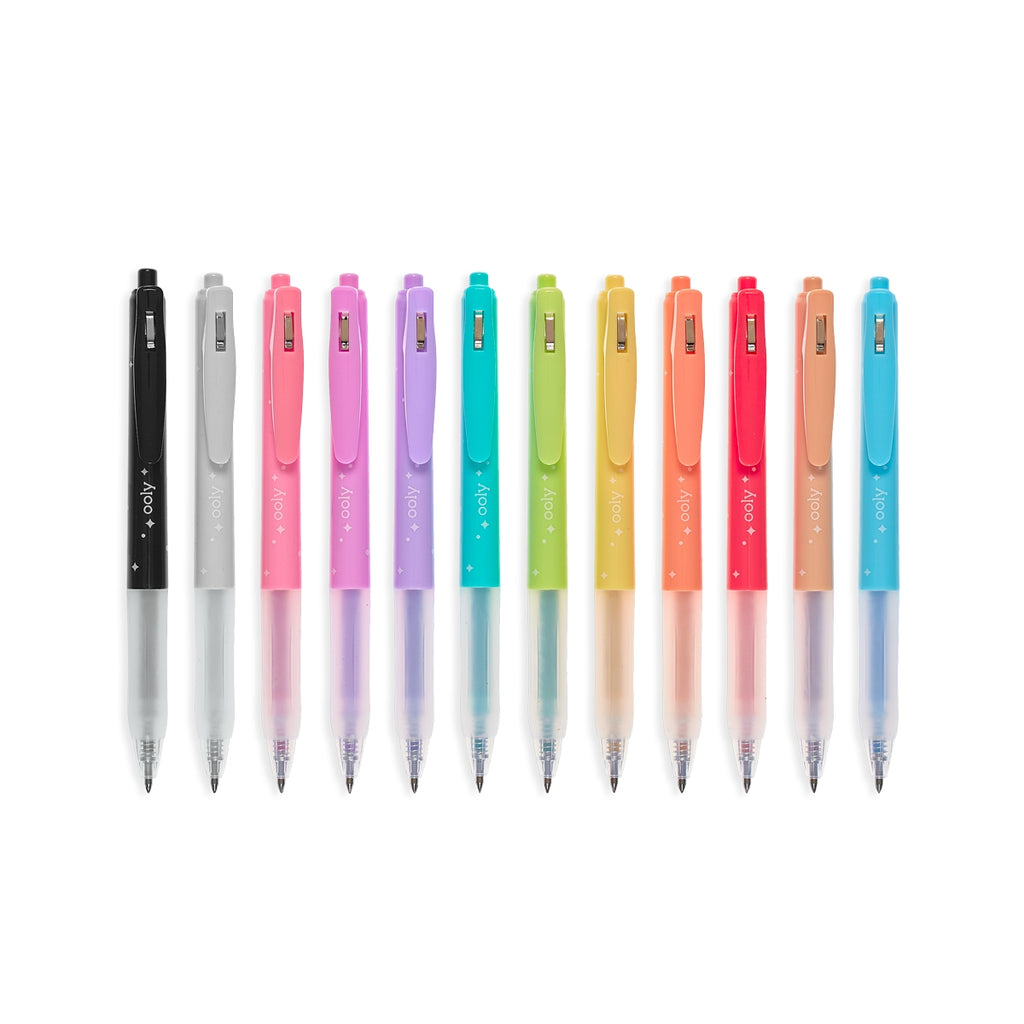 Glitter Gel Pens - Color Gel Pens - Gel Pen for Kids - Coloring Gel Pens  Set - S