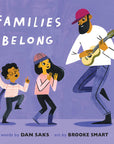 Families Belong Board Book by Dan Saks and Brooke Smart