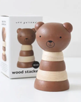 Wood Stacker - Bear by Wee Gallery