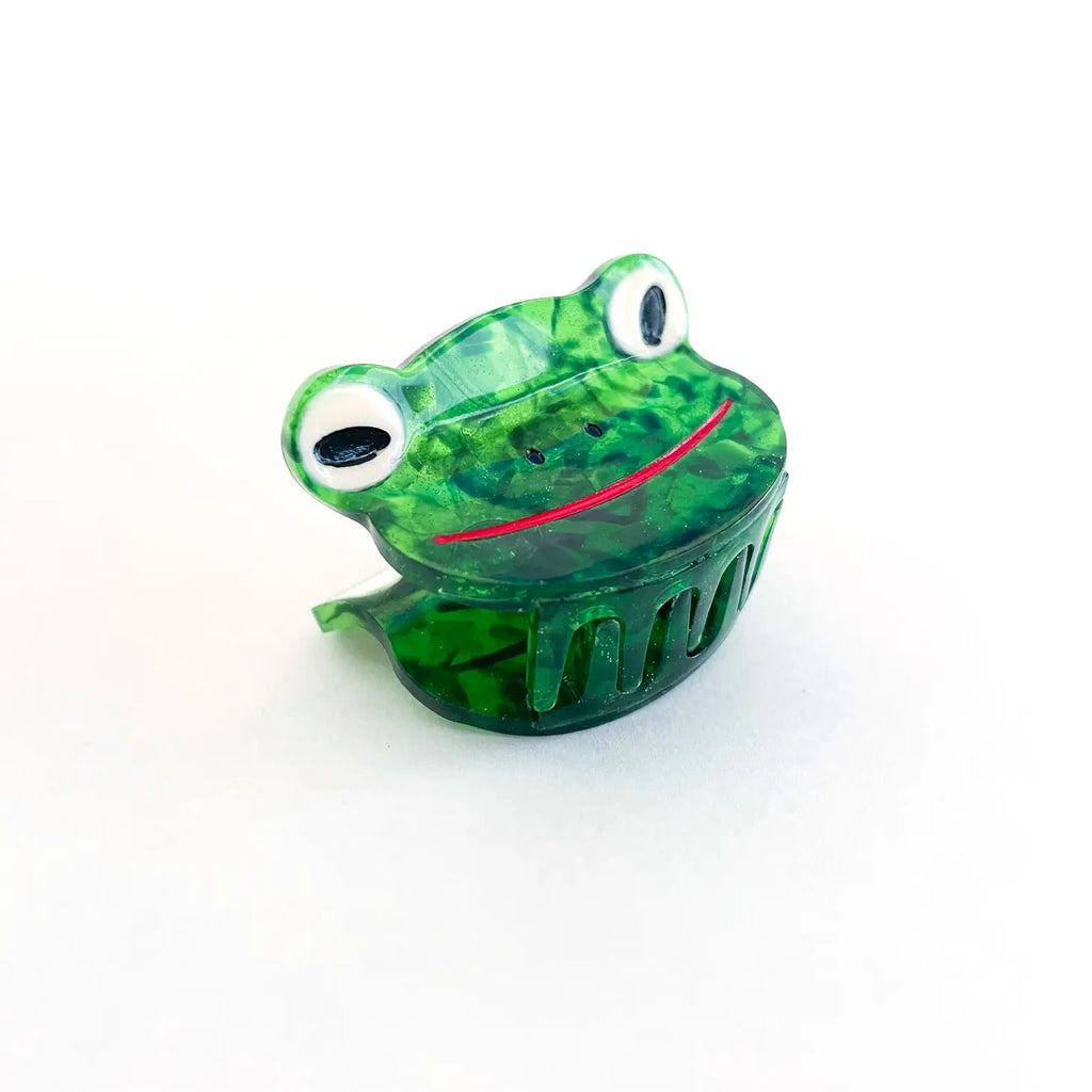 Mini Froggy Hair Claw by Jenny Lemons