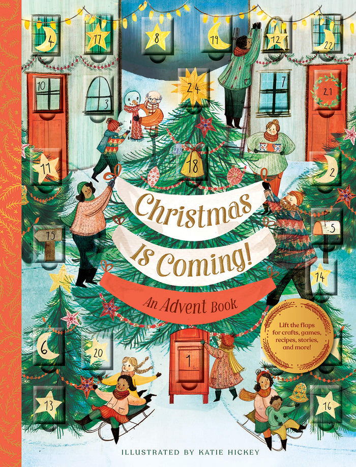 SALE Christmas Is Coming! An Advent Book by Chronicle Books