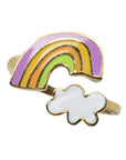 Rainbow Cloud Ring by Yellow Owl Workshop
