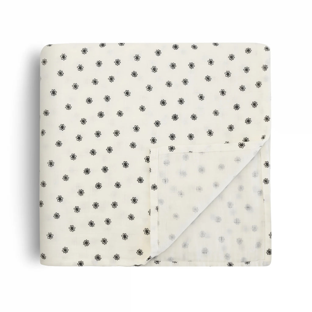 Muslin Swaddle Blanket Organic Cotton by Mushie