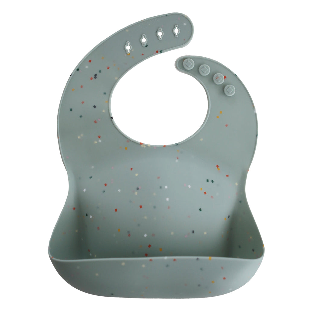 Silicone Baby Bib by Mushie