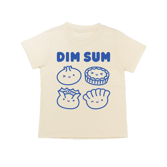 Girl's Waffles + Mochi My Mom is a Yeti Graphic Tee Tahiti Blue X Small 