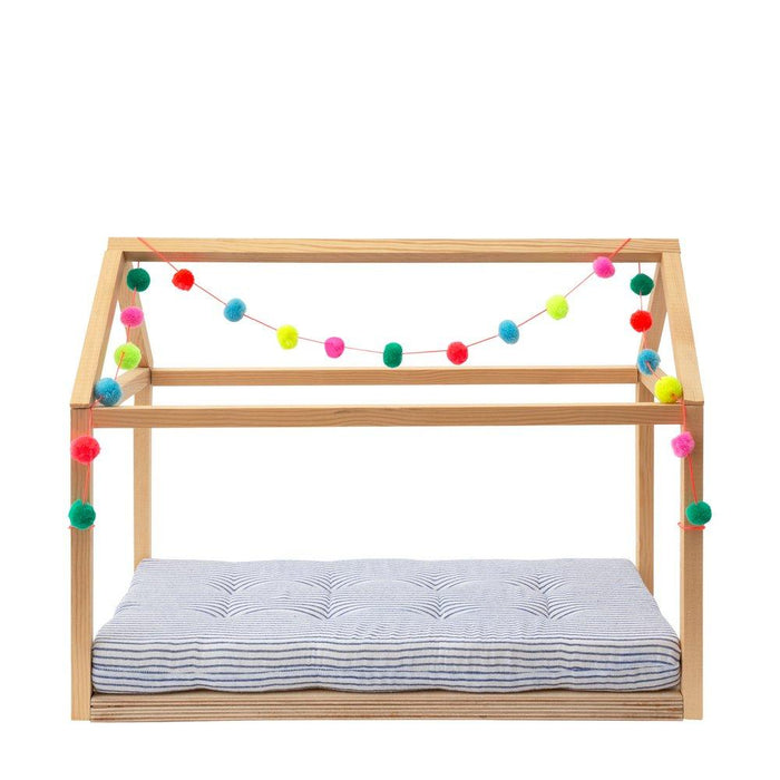 Wooden Doll Bed by Meri Meri