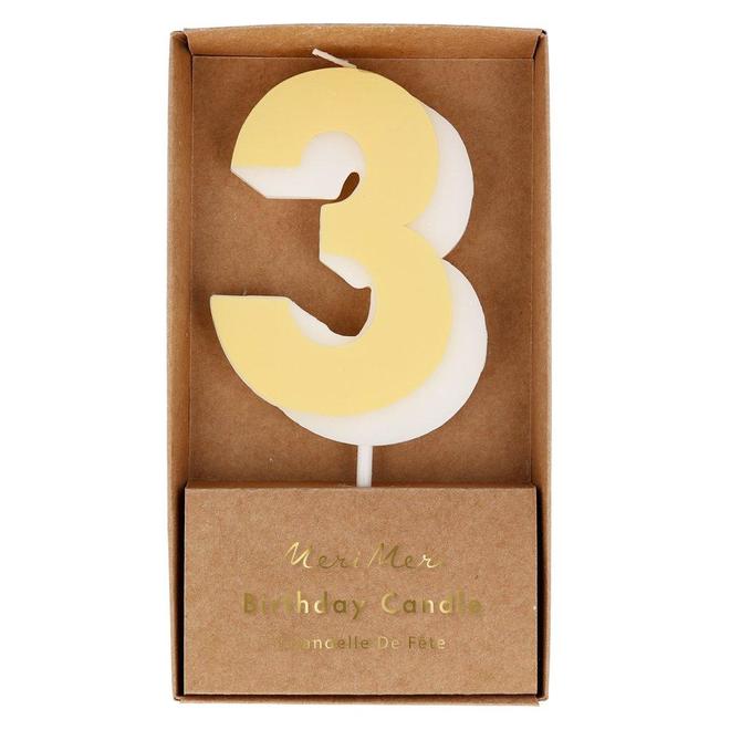 SALE Number Candle (0-9) by Meri Meri
