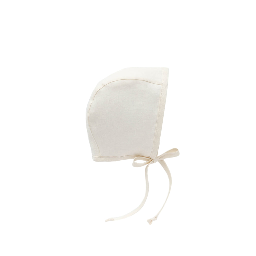 Bonnet Enfant Coton Bio 340g/m² Marine/Ecru