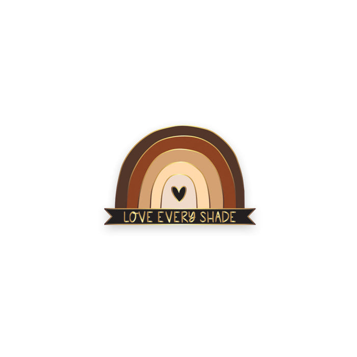 Love Every Shade Pin by Little Lovelies Studio