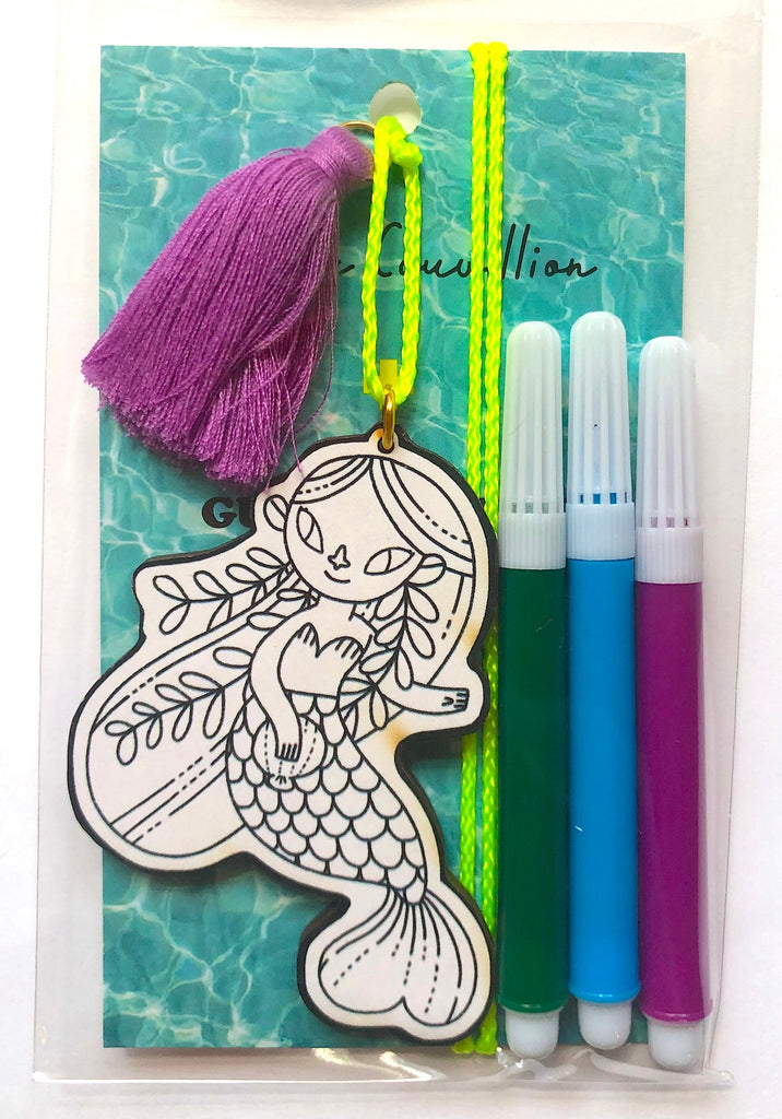 DIY Mermaid Necklace Kit by Gunner and Lux