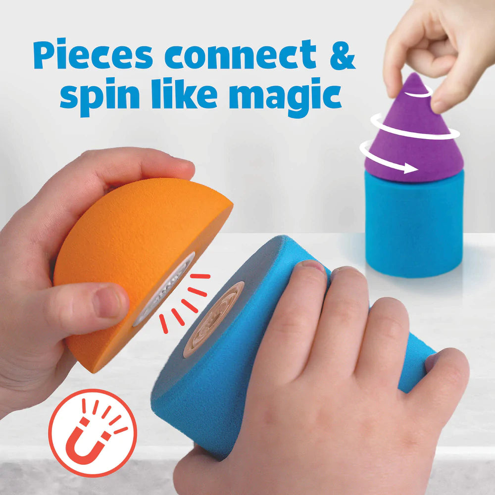 Airplane Set Magnetic Foam Blocks