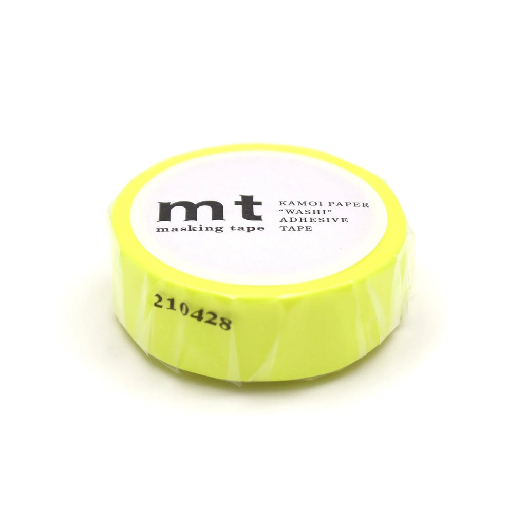 Shocking Yellow Washi Tape by MT Kamoi Kakoshi